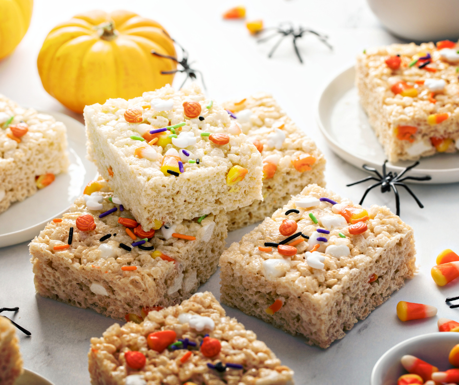 🎃👻 Trick or Treat Yourself: CBD Rice Krispie Treats for a Spooktacular Halloween! 🍁🧙♀