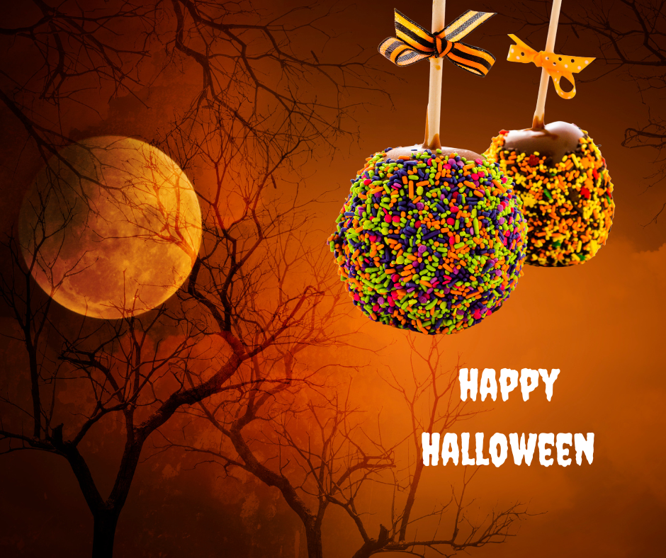 🎃🍏✨Halloween Delights: CBD Caramel Apples Infused with Turf Origins Citrus Spice Bitters🎃🍏✨
