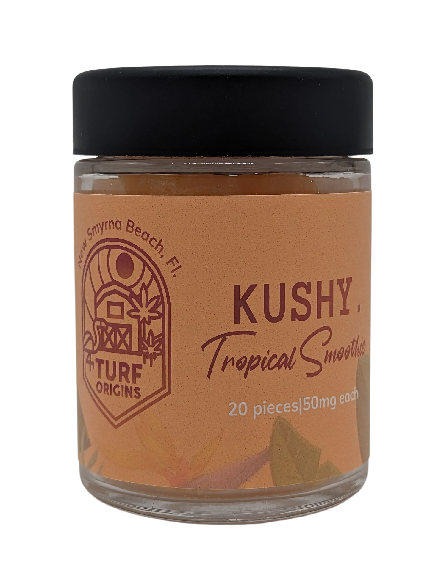 Kushy. Tropical Smoothie Gummies 50mg