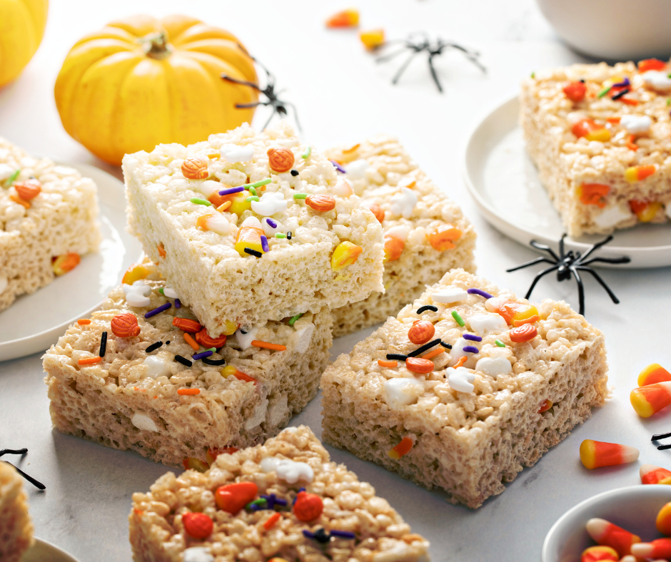 🎃👻 Trick or Treat Yourself: CBD Rice Krispie Treats for a Spooktacular Halloween! 🍁🧙‍♀